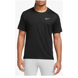 Nike Running Dry Fit Men's‎ T-Shirt Size Large Black